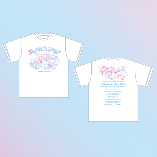 Switch Drop OneMan LIVE 2026 Tシャツ