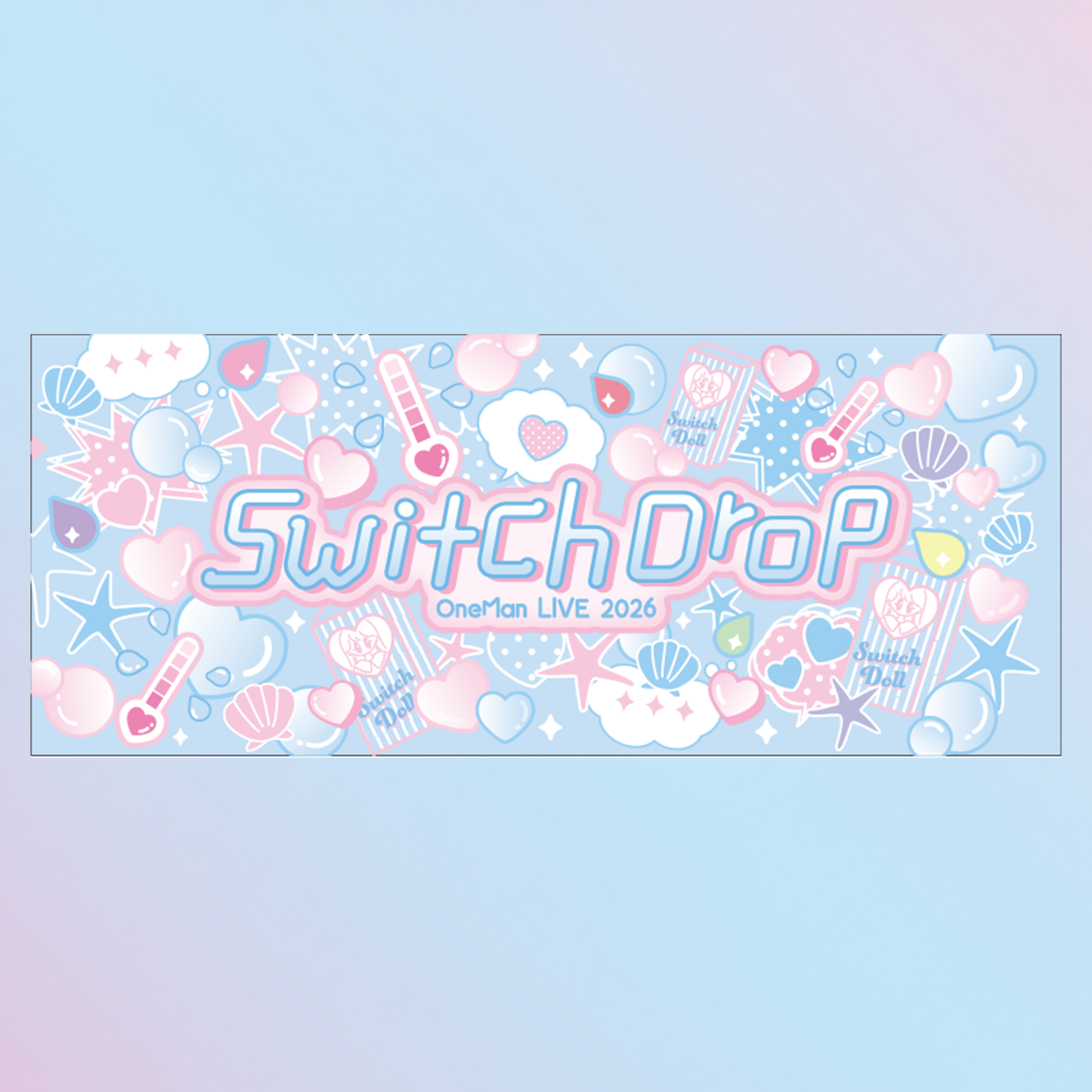 Switch Drop OneMan LIVE 2026 タオル